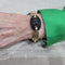 Bracelet Bracelet câble en or jaune 18 carats et onyx 58 Facettes T461