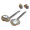 Boucles d'oreilles Boucles d’oreilles pendantes démontables en or blanc et jaune 18 ct, perles et diamants 58 Facettes T194T194