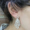 Boucles d'oreilles Boucles d'oreilles Art déco en or blanc 18 carats et diamants 58 Facettes PE501
