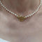 Collier Collier de perles de culture avec pièce d’or mexicaine 2 1/2 pesos 58 Facettes COP1