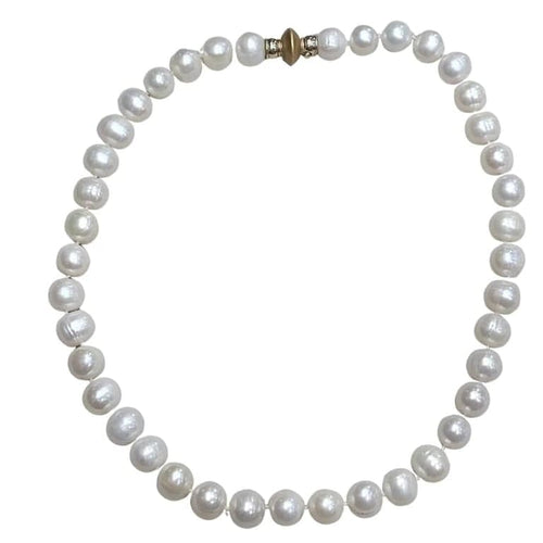Collier Collier de perles de culture avec fermoir en or jaune 18 carats 58 Facettes COP43