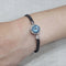 Bracelet Bracelet en or blanc 18 carats et topaze 58 Facettes P178