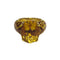 Bague 52 Bague en or jaune 18 carats avec citrine et émail 58 Facettes S223