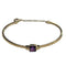 Bracelet Bracelet en or jaune 18 carats et améthyste 58 Facettes P83