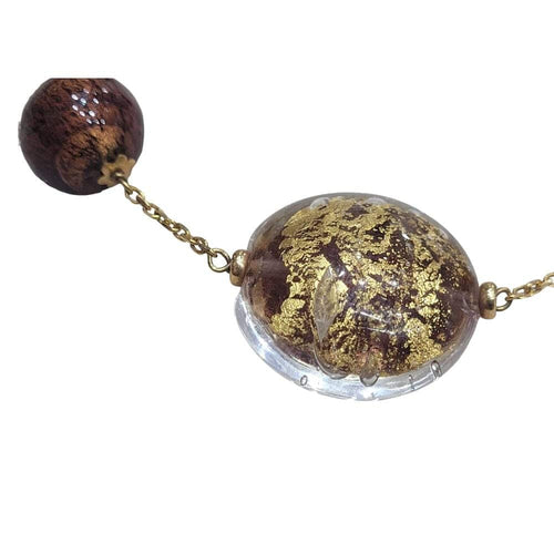 Bracelet Bracelet en verre de Murano et or 18 carats 58 Facettes P100