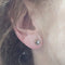 Boucles d'oreilles Boucles d'oreilles en or jaune 18 carats, turquoises et diamants 58 Facettes PE144