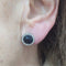 Boucles d'oreilles Boucles d'oreilles en or blanc 18 carats avec saphirs, turquoises et diamants 58 Facettes PE173PE174