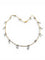 Collier Collier maille gourmette en or bicolore 18 carats 58 Facettes