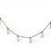 Collier Collier maille gourmette en or bicolore 18 carats 58 Facettes