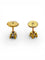 Boucles d'oreilles Puces d’oreilles en diamants en or jaune 18 carats 58 Facettes