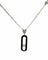 Collier Messika Move Uno - Collier en or blanc 18 carats et diamants 58 Facettes