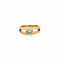 Bague 51 Solitaire - Bague en or jaune 18 carats et diamant 58 Facettes