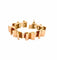 Bracelet Bracelet tank rétro en or jaune 18 carats 58 Facettes