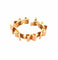 Bracelet Bracelet tank rétro en or jaune 18 carats 58 Facettes