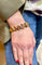 Bracelet Bracelet Tank ancien en or rose 18 carats 58 Facettes