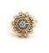 Bague 54 Bague marguerite ancienne en or et diamants naturels 58 Facettes