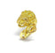 Bague 55 Bague dragon en or jaune 18 carats 58 Facettes