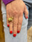 Bague 55 Bague dragon en or jaune 18 carats 58 Facettes