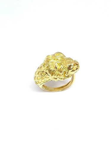 Bague 55 Bague dragon en or jaune 18 carats 58 Facettes