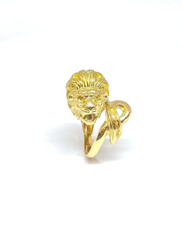 Bague 55 Bague dragon en or jaune 18 carats 58 Facettes