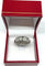 Bague 60 Bague ancienne ajourée en or blanc 18 carats et diamants 58 Facettes