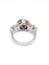 Bague 50 Duo de bagues - Bagues en or blanc avec diamants, rubis et saphirs 58 Facettes