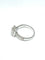 Bague 53 Bague de fiançailles - Diamants en or blanc 18 carats 58 Facettes