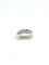 Bague 49 Bague entrelacée en or blanc 18 carats et diamants 58 Facettes