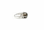 Bague 54 Bague en or blanc 18 carats avec perle de Tahiti et diamants 58 Facettes