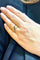 Bague 54 Bague entrelacée en or jaune 18 carats avec saphirs et diamants 58 Facettes
