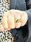 Bague 54 Bague entrelacée en or jaune 18 carats avec saphirs et diamants 58 Facettes