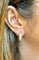 Boucles d'oreilles Créoles - Boucles d’oreilles en or jaune 18 carats et diamants 58 Facettes