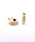 Boucles d'oreilles Créoles - Boucles d’oreilles en or jaune 18 carats et diamants 58 Facettes