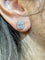 Boucles d'oreilles Boucles d’oreilles en or blanc 18 carats et diamants 58 Facettes