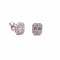 Boucles d'oreilles Boucles d’oreilles en or blanc 18 carats et diamants 58 Facettes