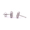Boucles d'oreilles Boucles d’oreilles en or blanc 18 carats et diamants 58 Facettes