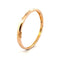 Bracelet Bracelet jonc ouvrant en or rose 18 carats et diamants 58 Facettes