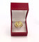 Bague 68 Bague lion en or jaune 18 carats 58 Facettes