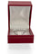 Bague 64 Demi-alliance - Bague en or blanc 18 carats et diamants 58 Facettes