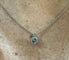 Collier Collier vintage solitaire en diamant taille brillant 58 Facettes