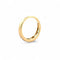 Bague 55 Demi-alliance - Bague en or jaune 18 carats et diamants 58 Facettes