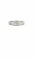 Bague 53 Demi-alliance - Bague en or blanc 18 carats et diamants baguette 58 Facettes
