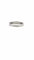 Bague 53 Demi-alliance - Bague en or blanc 18 carats et diamants baguette 58 Facettes