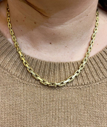 Collier Collier réversible femme en or jaune 18 carats 58 Facettes