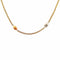 Collier Collier sautoir en or tricolore 18 carats (750/1000) 58 Facettes