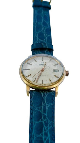 Montre Omega De Ville - Montre automatique en or 18 carats 58 Facettes