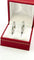 Boucles d'oreilles Créoles en or blanc 18 carats serties de diamants 58 Facettes