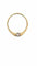 Bague 63 Bague jonc bicolore en or 18 carats et diamant 58 Facettes