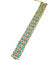Bracelet Bracelet souple en or 14 carats et turquoises 58 Facettes
