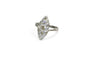 Bague 50 Bague marquise ancienne en or blanc et diamants 58 Facettes